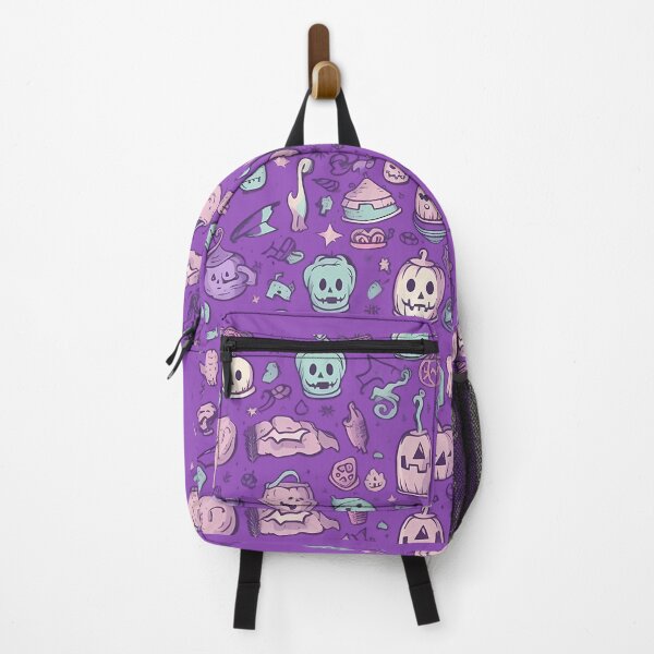 Item preview, Purple cartoon halloween characters designed and sold by Eastbavin.