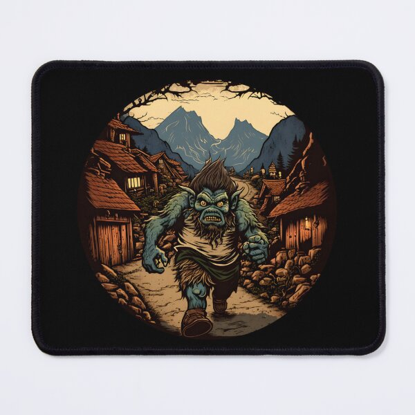 Item preview, Wrath of the mountain troll designed and sold by SidTastic .