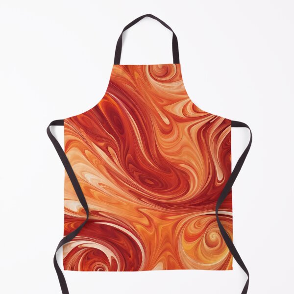 Item preview, Red and Orange Marbled Swirls designed and sold by MaayanStudios.