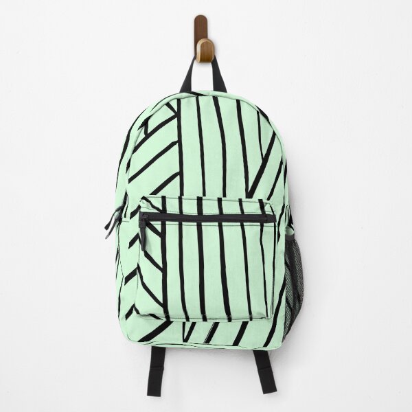 Item preview, Snowy Mint Abstract Brush Pattern. designed and sold by ARichArts.