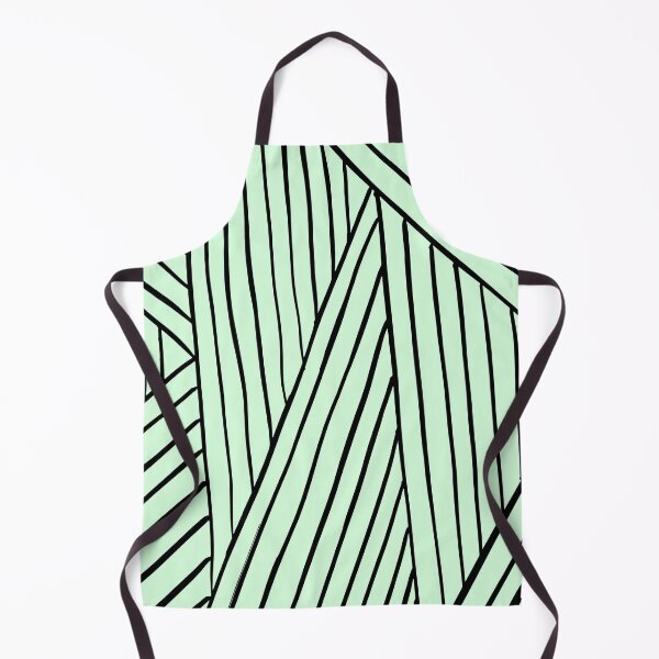Item preview, Snowy Mint Abstract Brush Pattern. designed and sold by ARichArts.