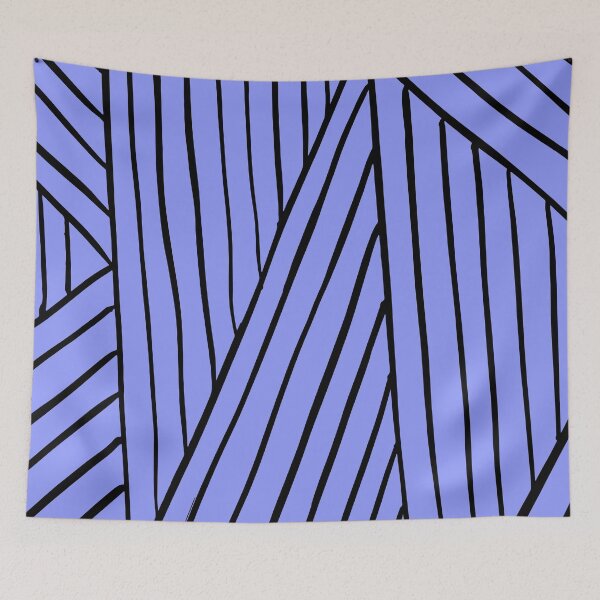 Item preview, Periwinkle Brush Abstract Pattern. designed and sold by ARichArts.