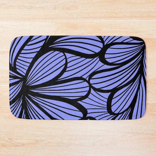 Item preview, Periwinkle Brush Abstract Pattern. designed and sold by ARichArts.