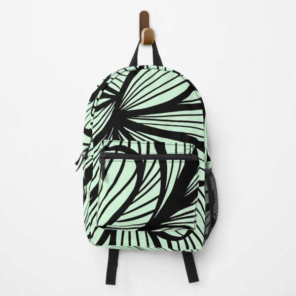 Item preview, Snowy Mint Abstract Brush Pattern. designed and sold by ARichArts.