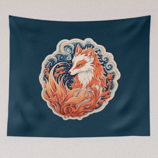 Item preview, Fiery Kitsune Fox  designed and sold by Minima-Vulpes.