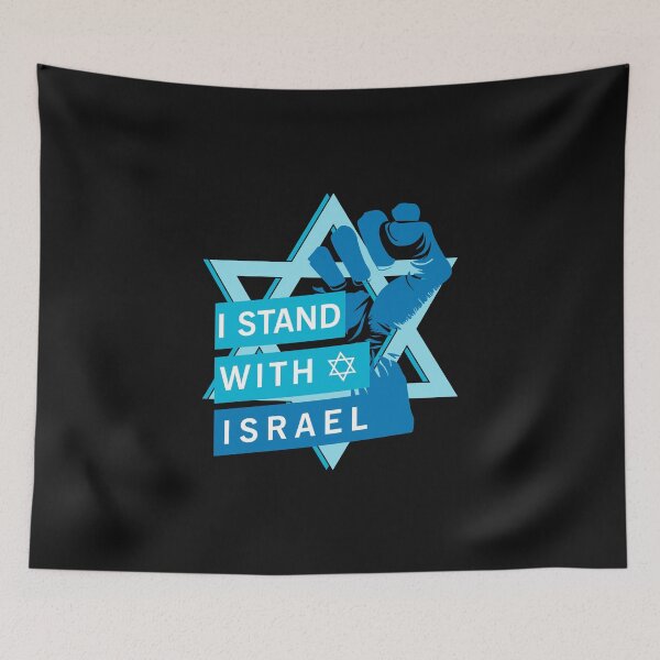 Item preview, I Stand With Israel Blue designed and sold by RahallusNtx.