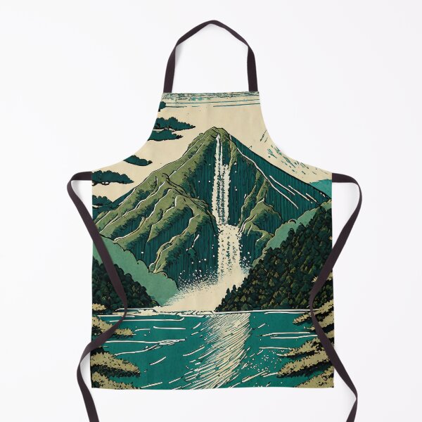 Item preview, Birthing Up High - A Contemporary Ukiyo-e Nature Landscape designed and sold by Kijiermono.