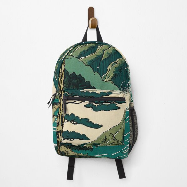 Item preview, Birthing Up High - A Contemporary Ukiyo-e Nature Landscape designed and sold by Kijiermono.