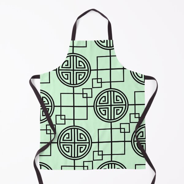 Item preview, Snowy Mint Geometric Abstract Pattern. designed and sold by ARichArts.