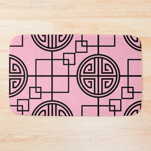 Item preview, Baby Pink Geometric Abstract Pattern. designed and sold by ARichArts.