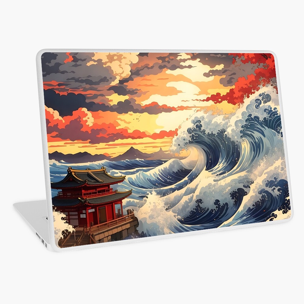 The Oceans Rage- A Japanese Neo-Traditional Artwork