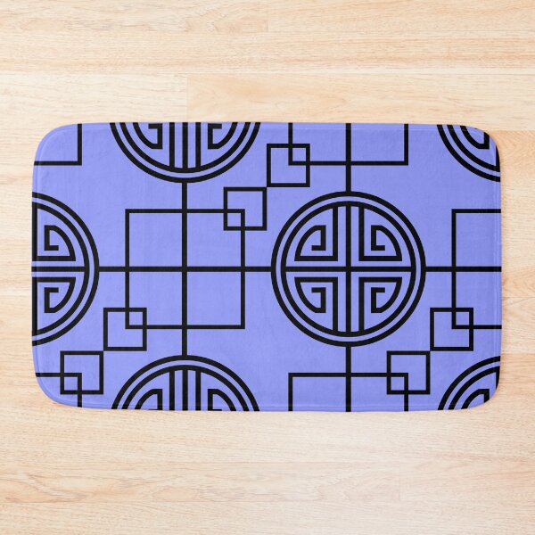 Item preview, Periwinkle Geometric Abstract Pattern. designed and sold by ARichArts.