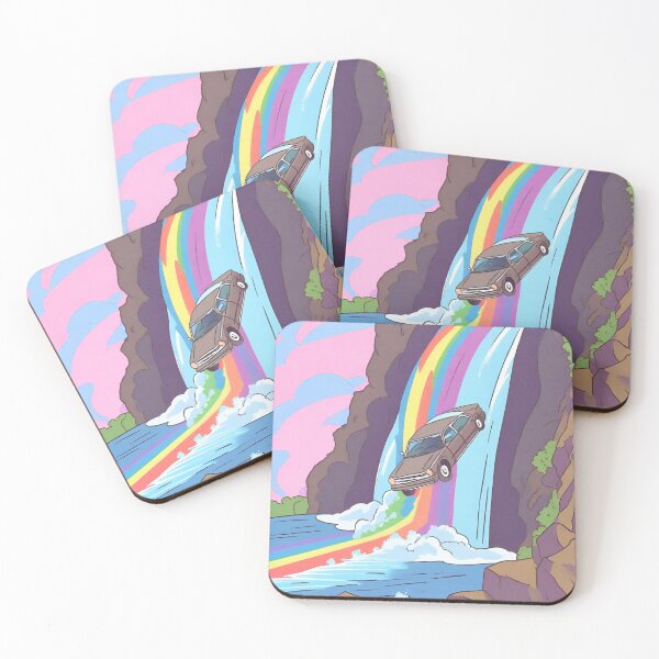 Item preview, CAR FALLING FROM WATERFALL designed and sold by NESIHO.