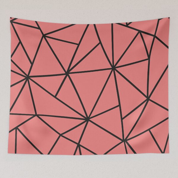 Item preview, Light Coral Geometric Abstract Pattern. designed and sold by ARichArts.
