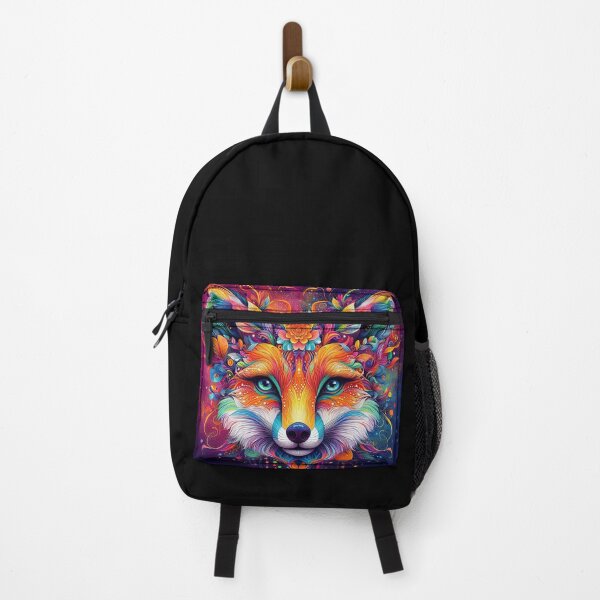 Item preview, bright and colorful vibrant fox image designed and sold by clearviewstock.