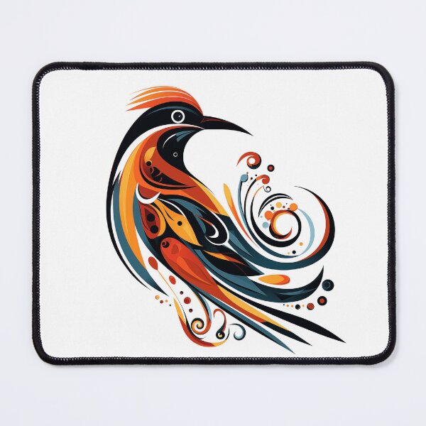 Item preview, Abstract Tribal-Inspired Bird designed and sold by MK3DESIGN.