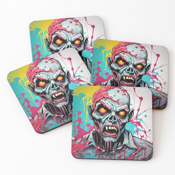 Item preview, Chaotic Undeath: Paint Drip Zombie designed and sold by javaoverride.