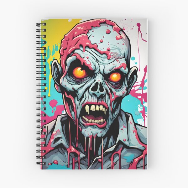 Item preview, Chaotic Undeath: Paint Drip Zombie designed and sold by javaoverride.
