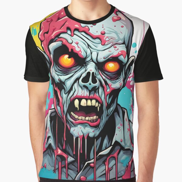 Item preview, Chaotic Undeath: Paint Drip Zombie designed and sold by javaoverride.