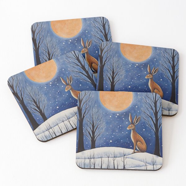Item preview, Moonlit Reverie: The Hare's Serenity designed and sold by thewandswant.