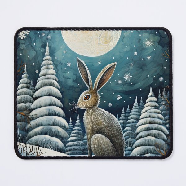 Item preview, Moonlit Reverie: The Hare's Serenity designed and sold by thewandswant.
