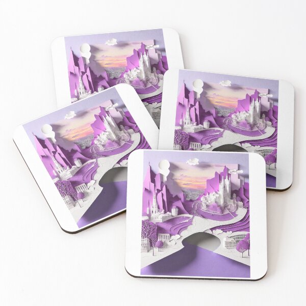 Item preview, Urban Mirage: Lilac Horizon designed and sold by Merakiartshop.