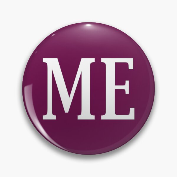 Aperçu de l'œuvre ME Initiales Monogramme Lettres blanches élégantes créée et vendue par Jeallan Designs.