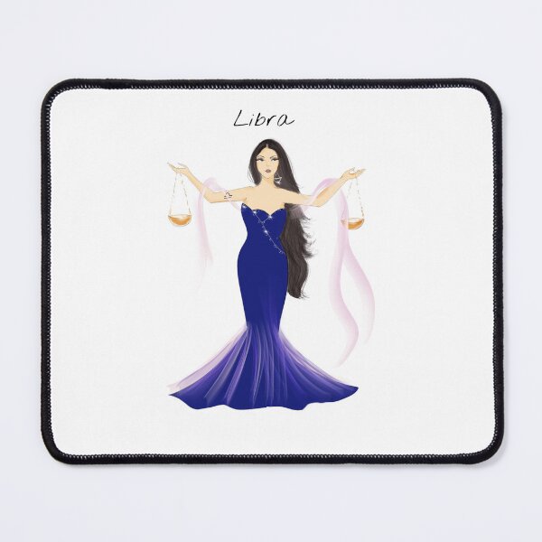 Item preview, Libra, zodiac sign, fashion sketch, designed and sold by Meghaillustrat.