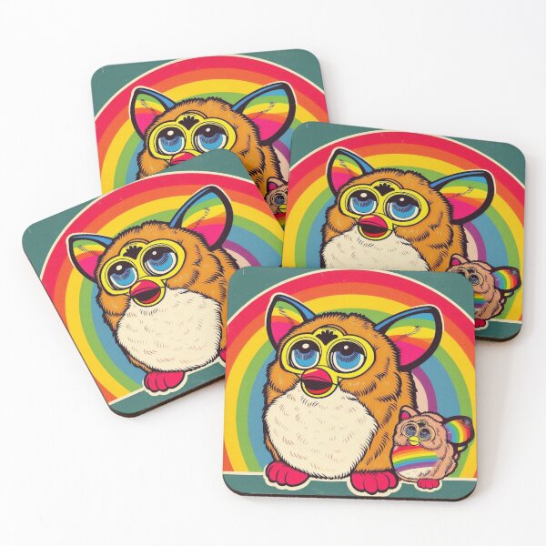 Item preview, furby retro Revival with a Rainbow Twist designed and sold by thebennington12.