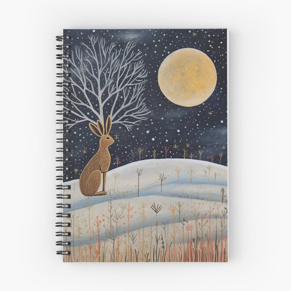 Item preview, Moonlit Reverie: The Hare's Serenity designed and sold by thewandswant.