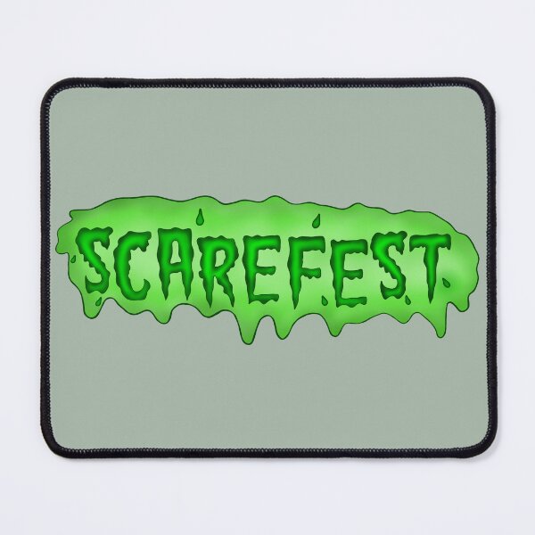Item preview, Scarefest green slime logo designed and sold by Coastersells.