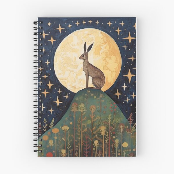 Item preview, Moonlit Reverie: The Hare's Serenity designed and sold by thewandswant.