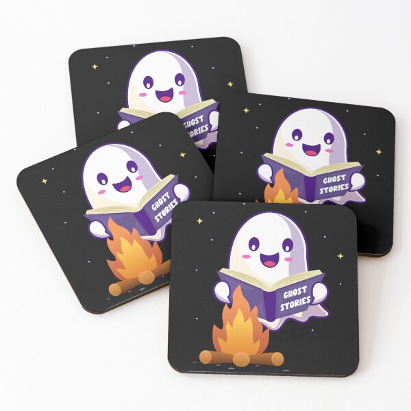 Item preview, Ghost stories - spooky Halloween funny ghost designed and sold by messy-nessie.