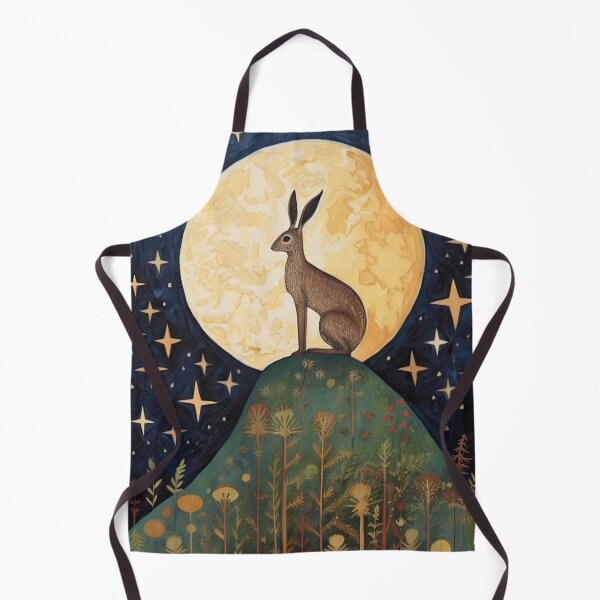 Item preview, Moonlit Reverie: The Hare's Serenity designed and sold by thewandswant.