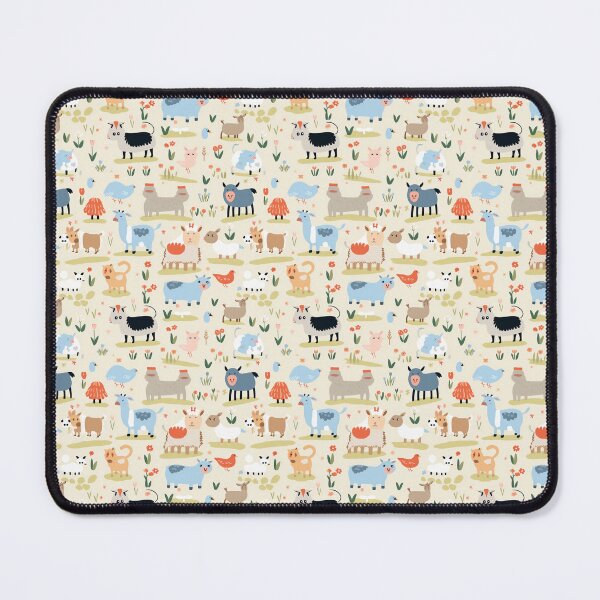 Item preview, Farmyard Friends Seamless Digital paper designed and sold by Srikhet.