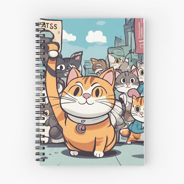 Item preview, cats on the road seamless digital paper designed and sold by pig2u.