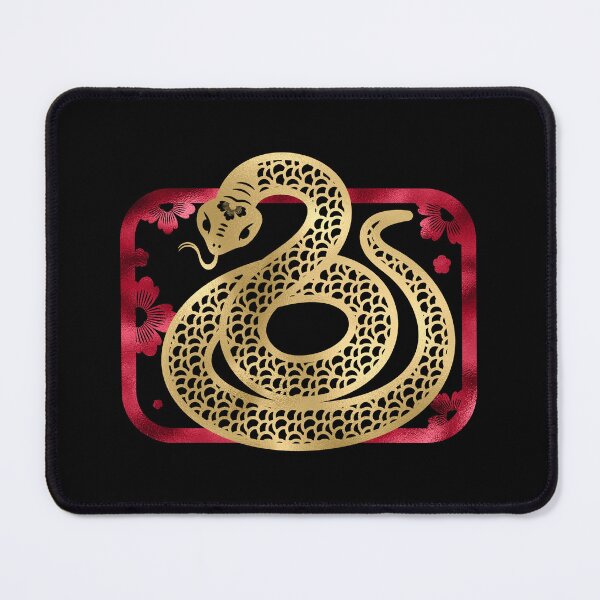 Item preview, 2025 - Year of the Snake | Happy Chinese New Year | Lunar New Year | Gold and Red designed and sold by StarryHeavens.