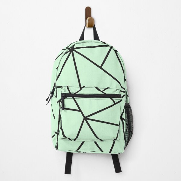 Item preview, Snowy Mint Geometric Abstract Pattern. designed and sold by ARichArts.