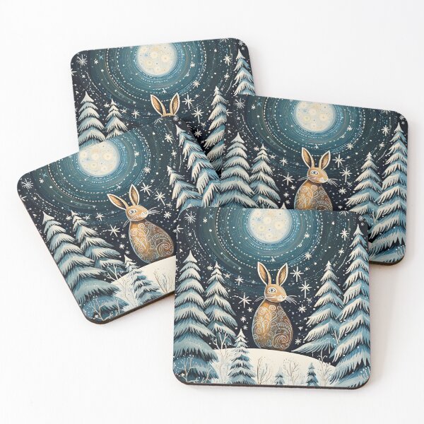 Item preview, Moonlit Reverie: The Hare's Serenity designed and sold by thewandswant.