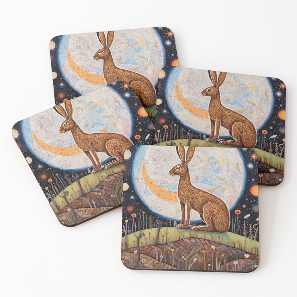 Item preview, Moonlit Reverie: The Hare's Serenity designed and sold by thewandswant.