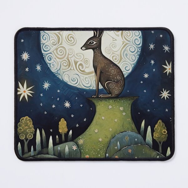Item preview, Moonlit Reverie: The Hare's Serenity designed and sold by thewandswant.