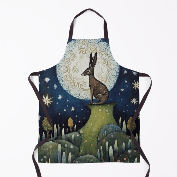 Item preview, Moonlit Reverie: The Hare's Serenity designed and sold by thewandswant.