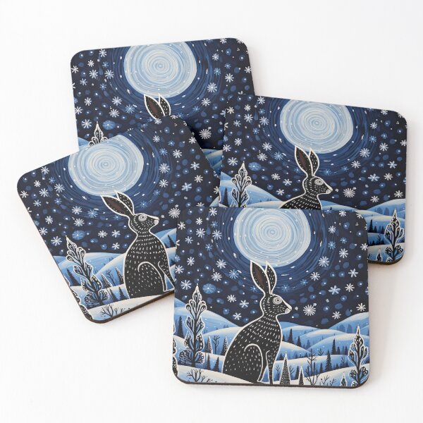 Item preview, Moonlit Reverie: The Hare's Serenity designed and sold by thewandswant.