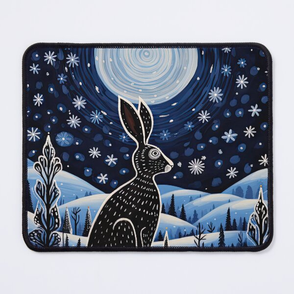Item preview, Moonlit Reverie: The Hare's Serenity designed and sold by thewandswant.