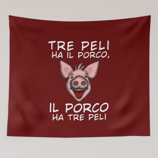 Item preview, Tre peli ha il porco il porco ha tre peli designed and sold by Jumpeter.