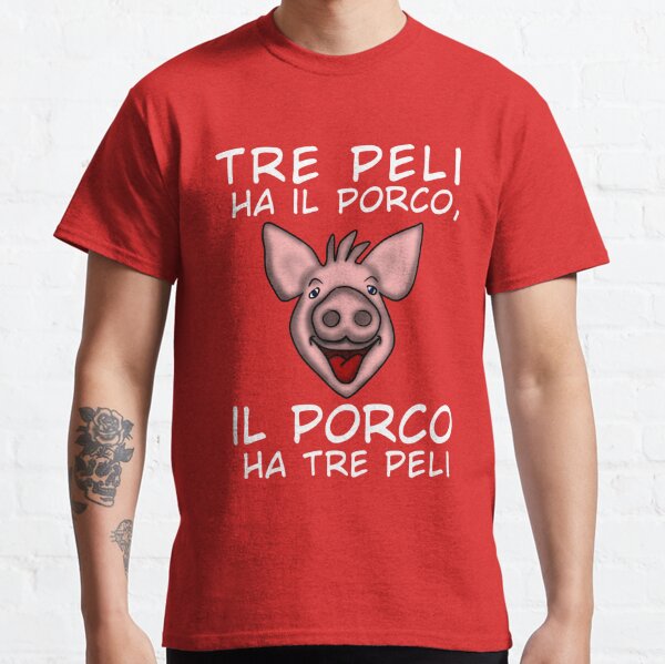 Porco T-Shirts for Sale