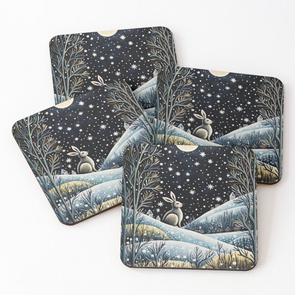 Item preview, Moonlit Reverie: The Hare's Serenity designed and sold by thewandswant.