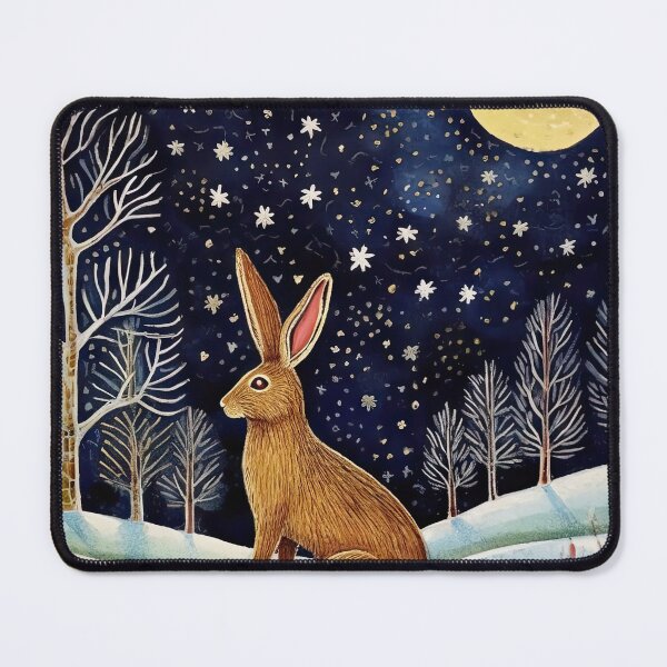 Item preview, Moonlit Reverie: The Hare's Serenity designed and sold by thewandswant.