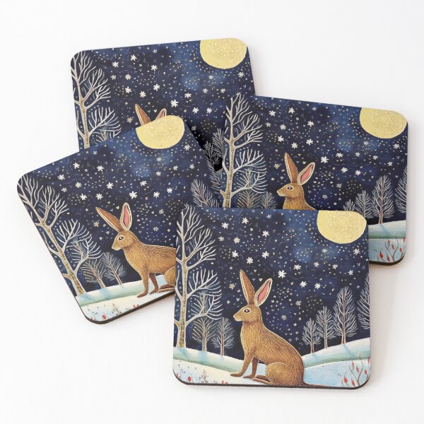 Item preview, Moonlit Reverie: The Hare's Serenity designed and sold by thewandswant.