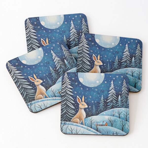 Item preview, Moonlit Reverie: The Hare's Serenity designed and sold by thewandswant.